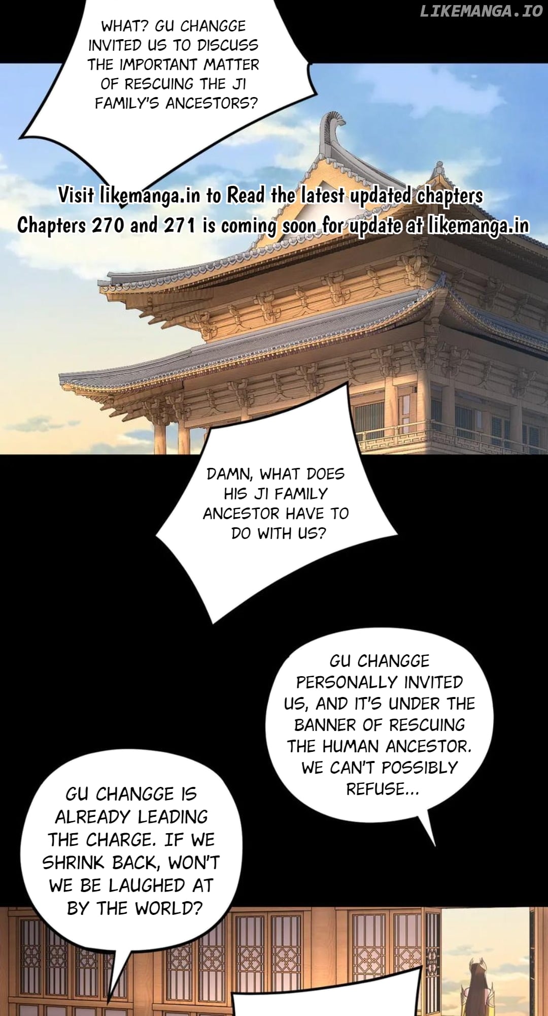 Me, The Heavenly Destined Villain Chapter 269 - page 1